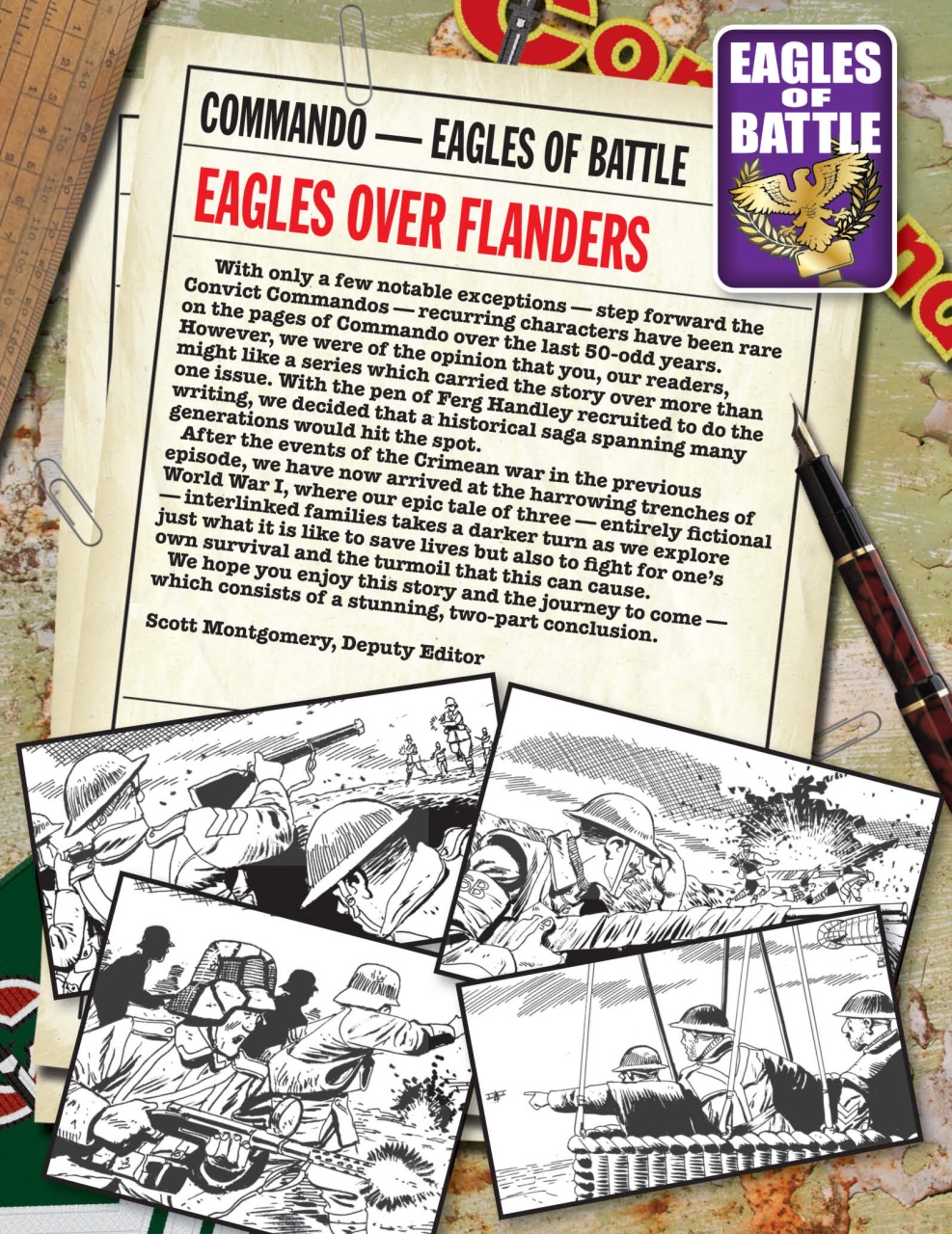 Commando Preview Pages