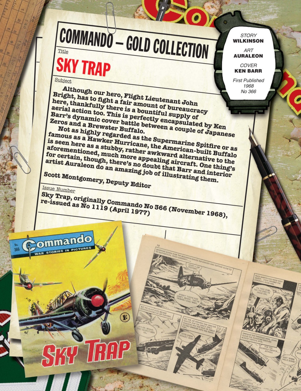 Commando Preview Pages