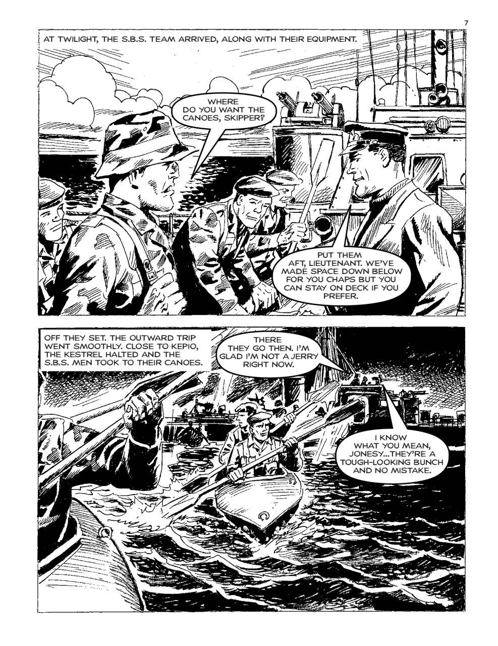 Commando Preview Pages