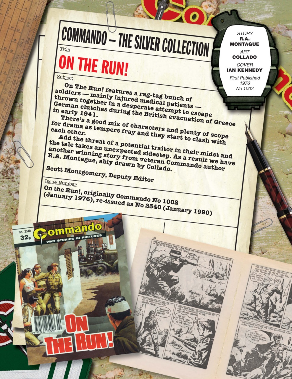 Commando Preview Pages