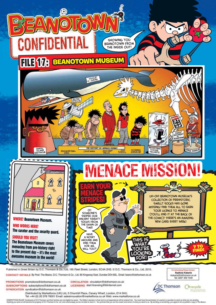 Beano Preview Pages