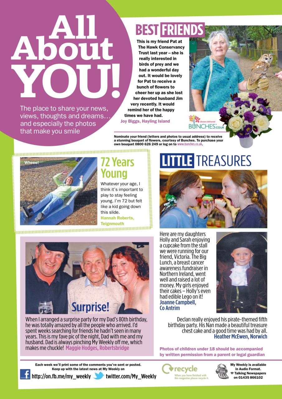 My Weekly Preview Pages