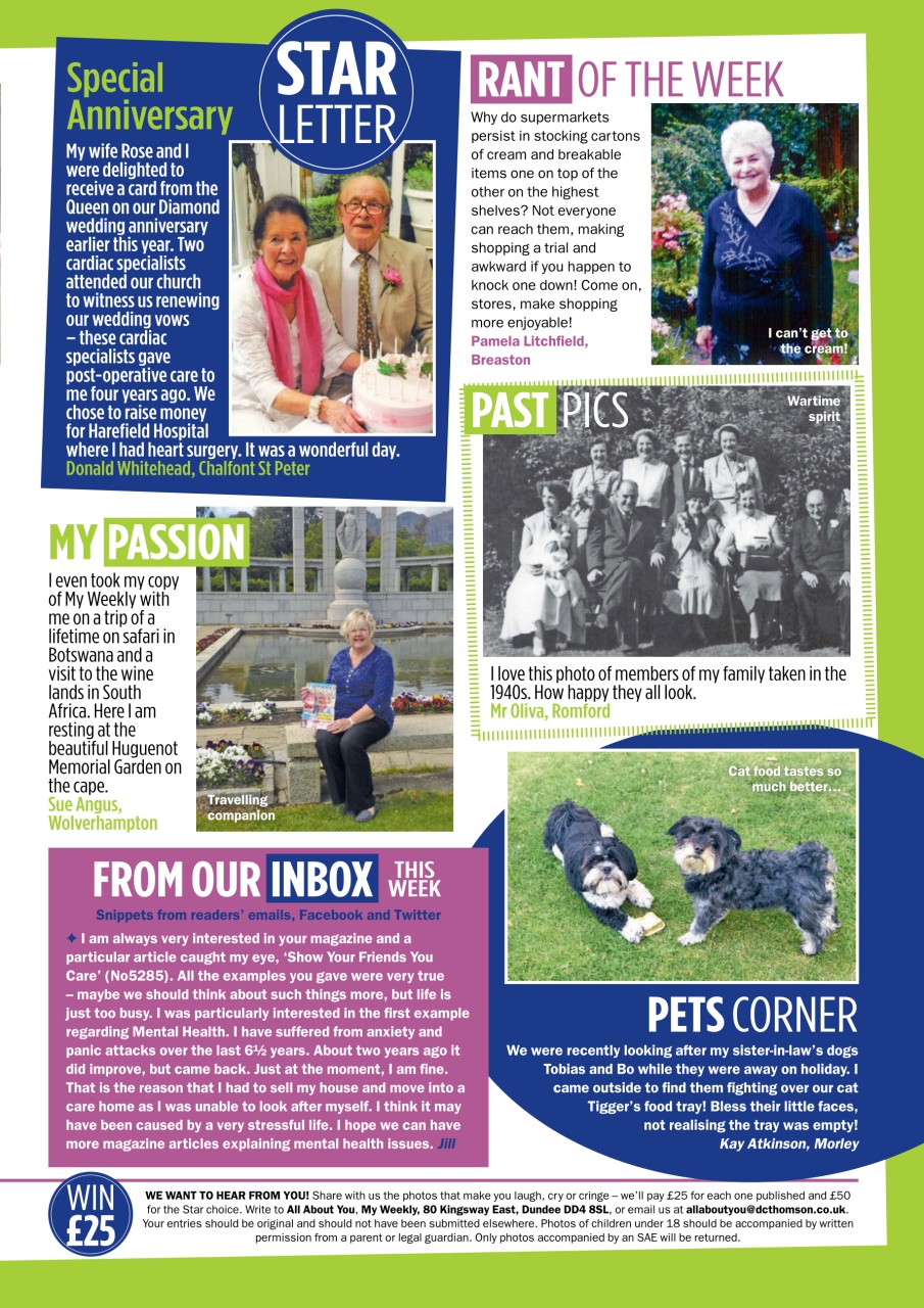 My Weekly Preview Pages