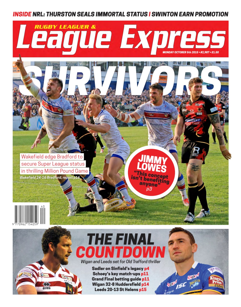 League Express Preview Pages