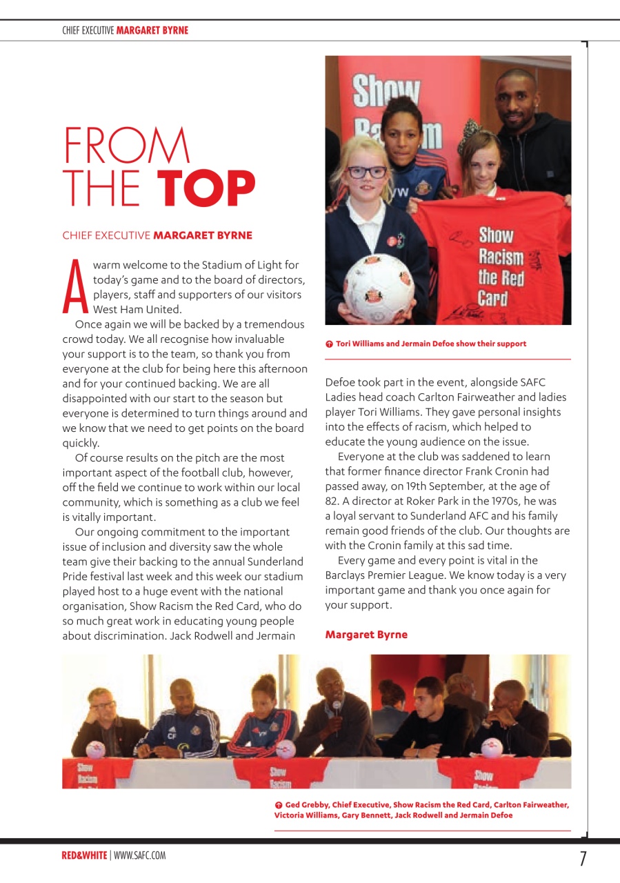 Sunderland FC Preview Pages