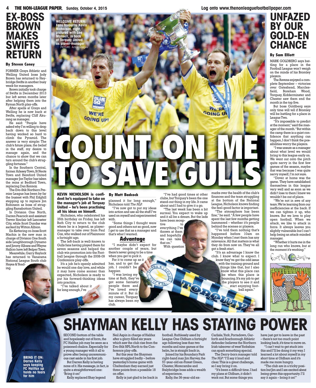The Non-League Football Paper Preview Pages