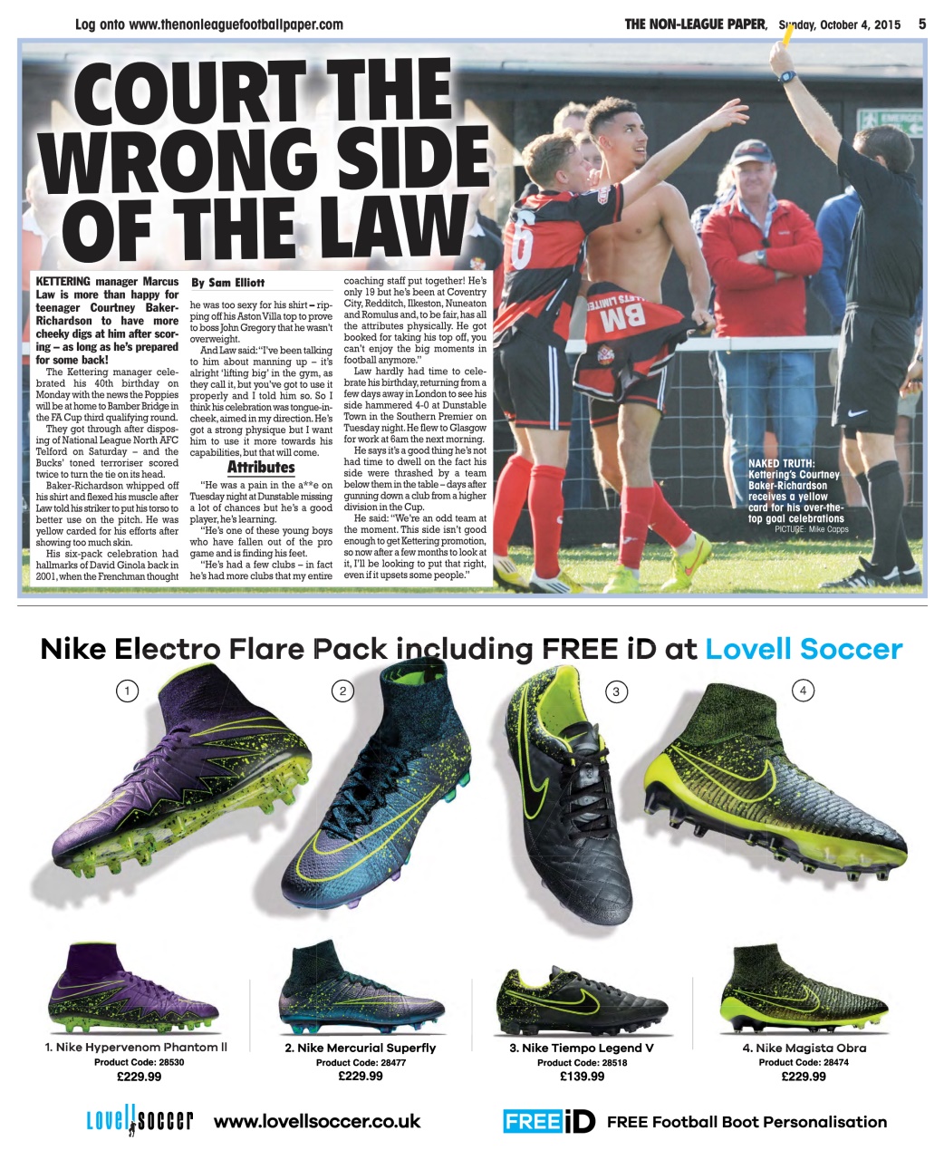 The Non-League Football Paper Preview Pages