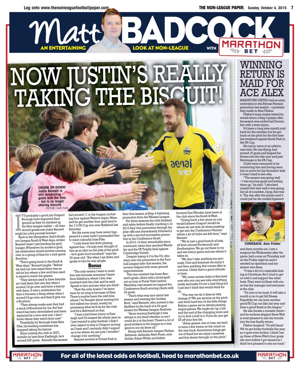 The Non-League Football Paper Preview Pages