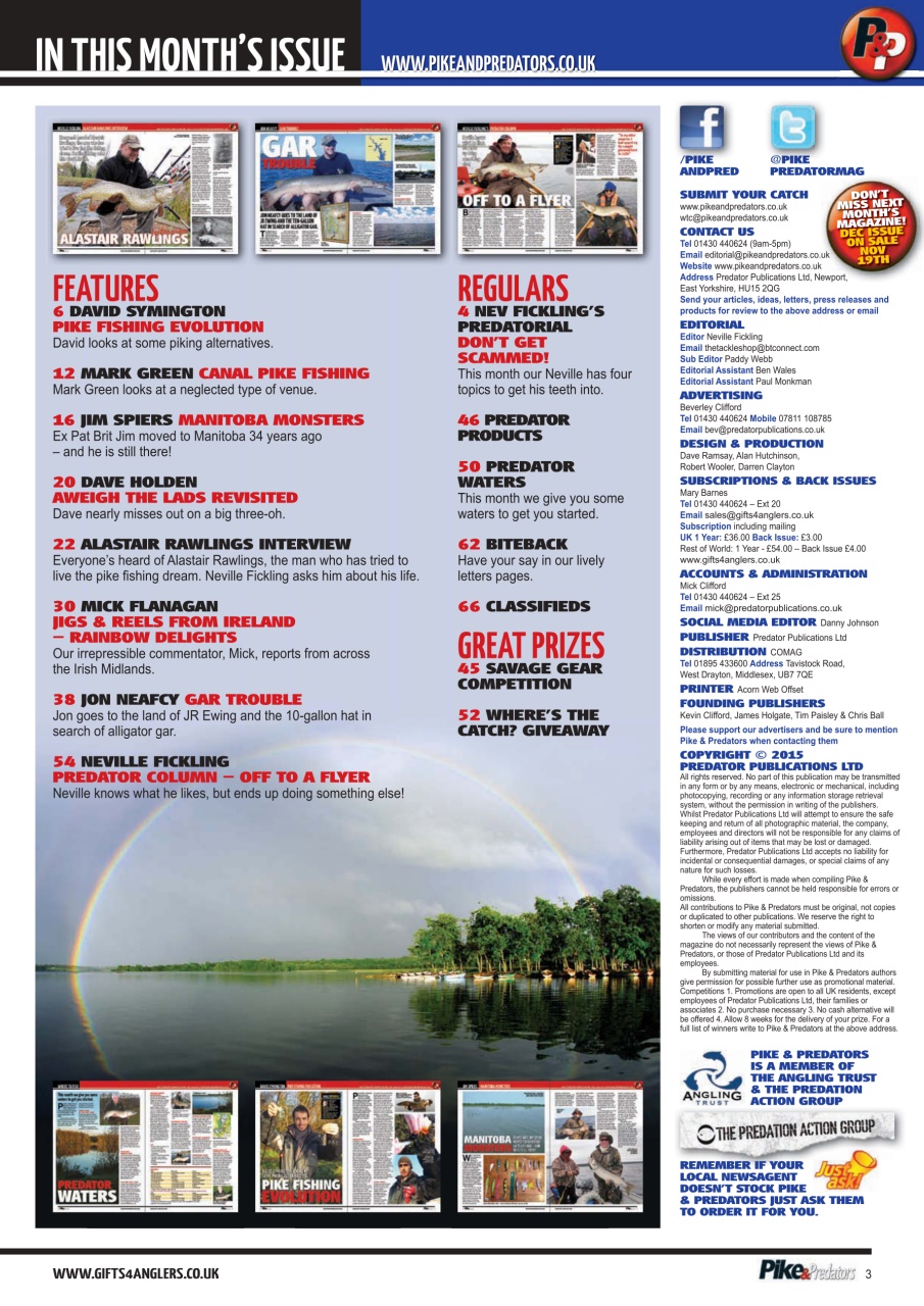 Pike & Predators Preview Pages