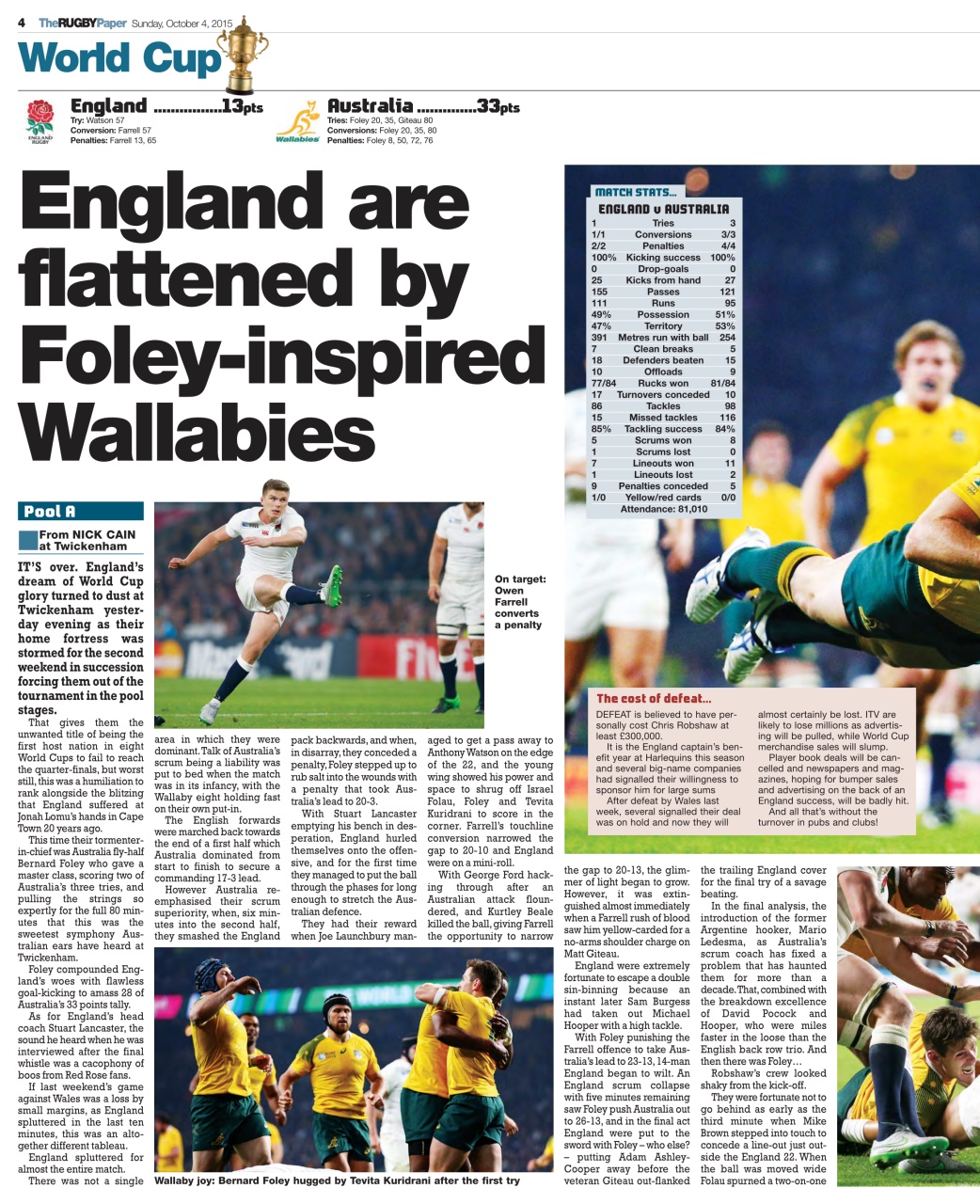 The Rugby Paper Preview Pages