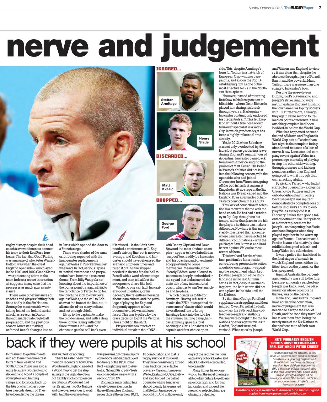 The Rugby Paper Preview Pages
