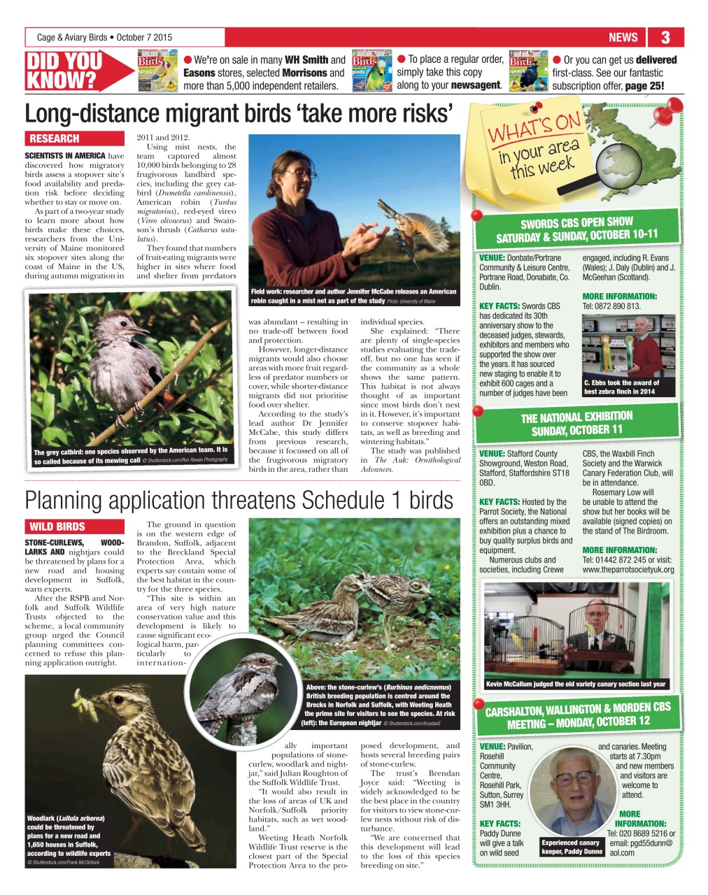 Cage & Aviary Birds Preview Pages