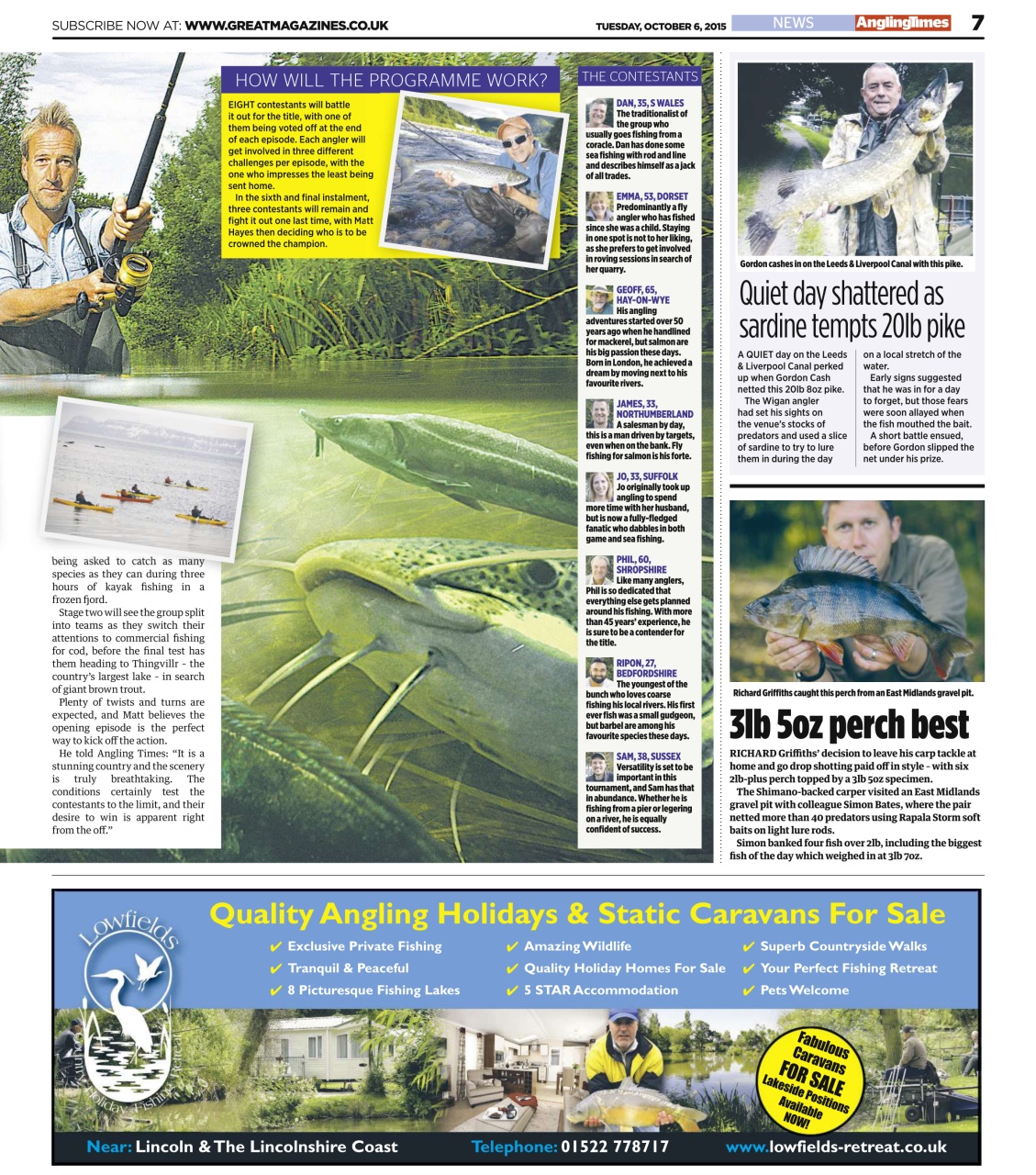 Angling Times Preview Pages