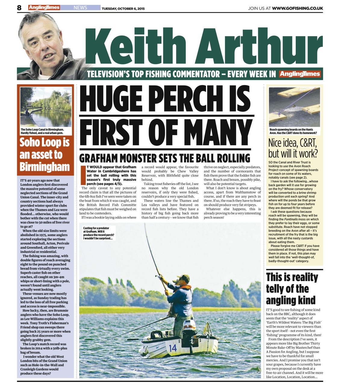 Angling Times Preview Pages