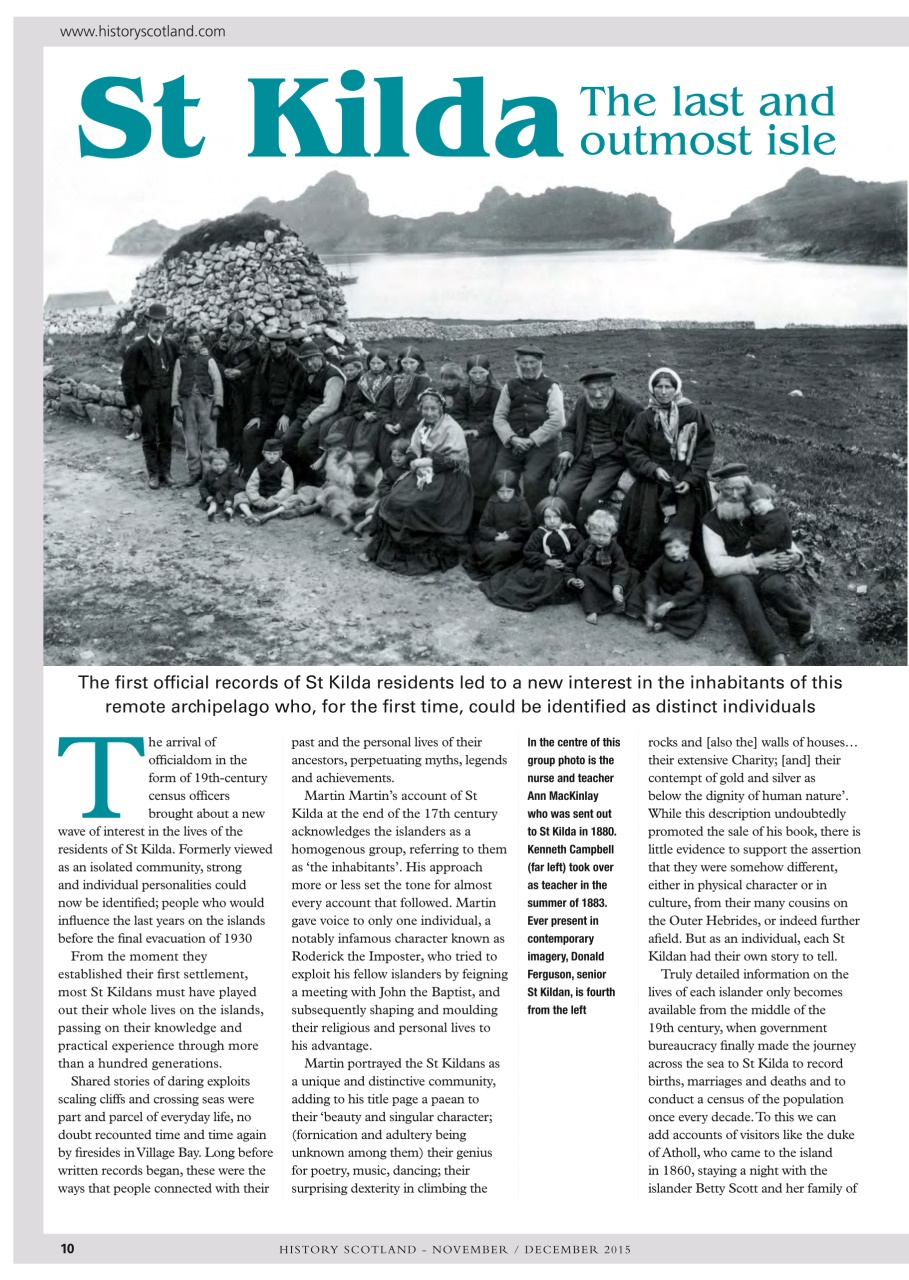 History Scotland Preview Pages