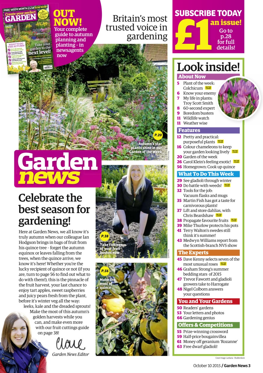 Garden News Preview Pages