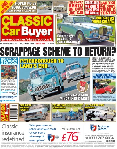 Classic Car Buyer issue 