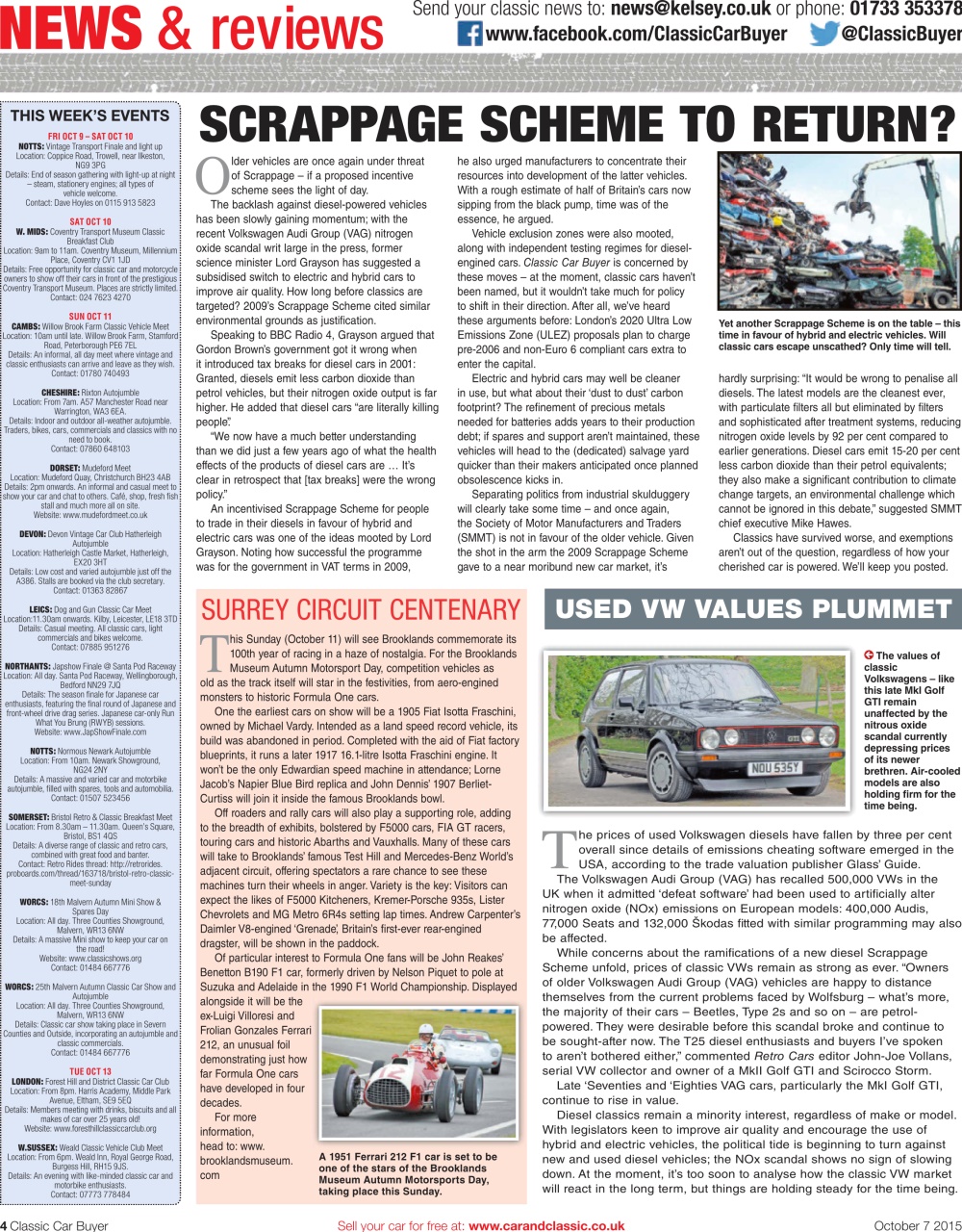 Classic Car Buyer Preview Pages