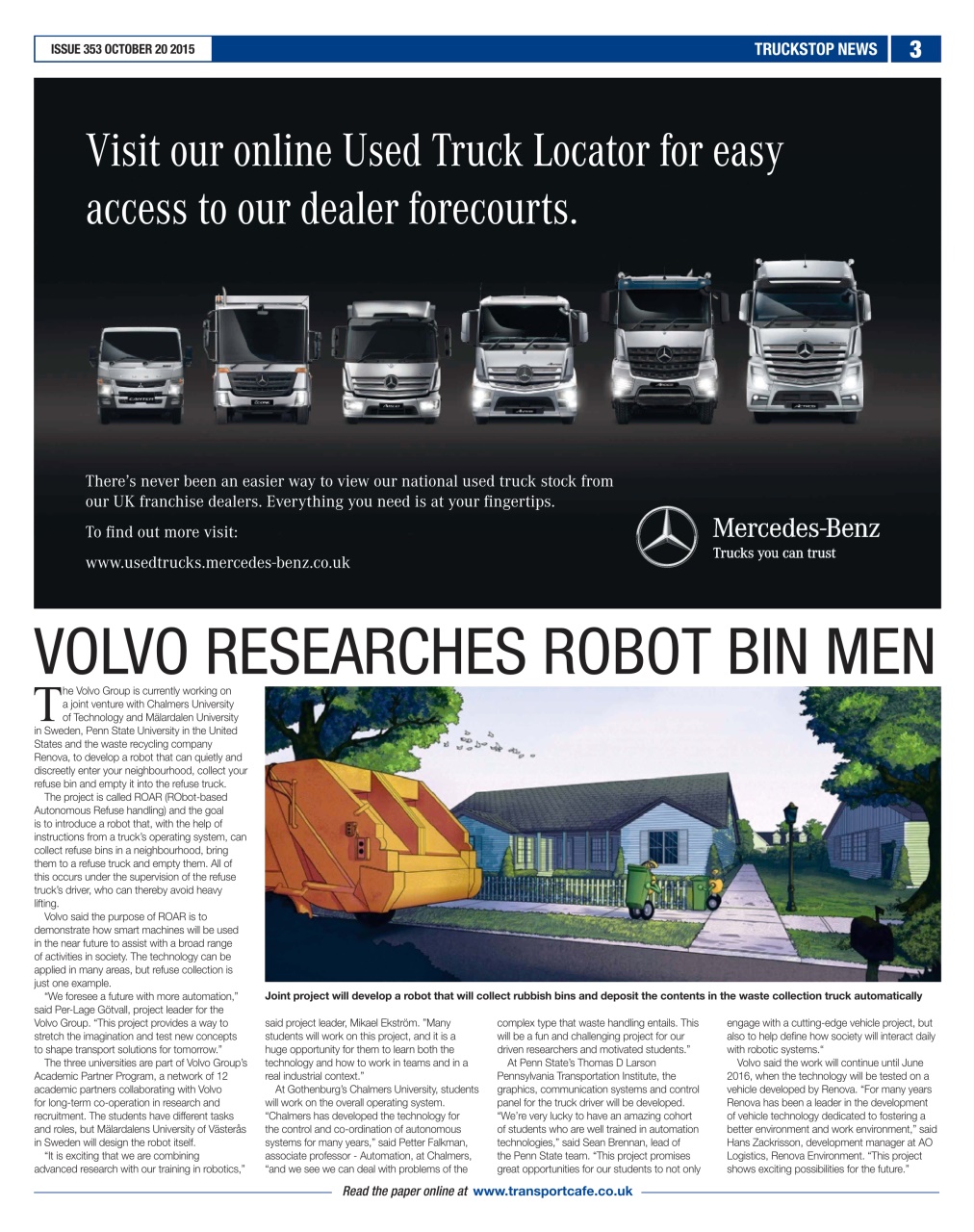 Truckstop News Preview Pages