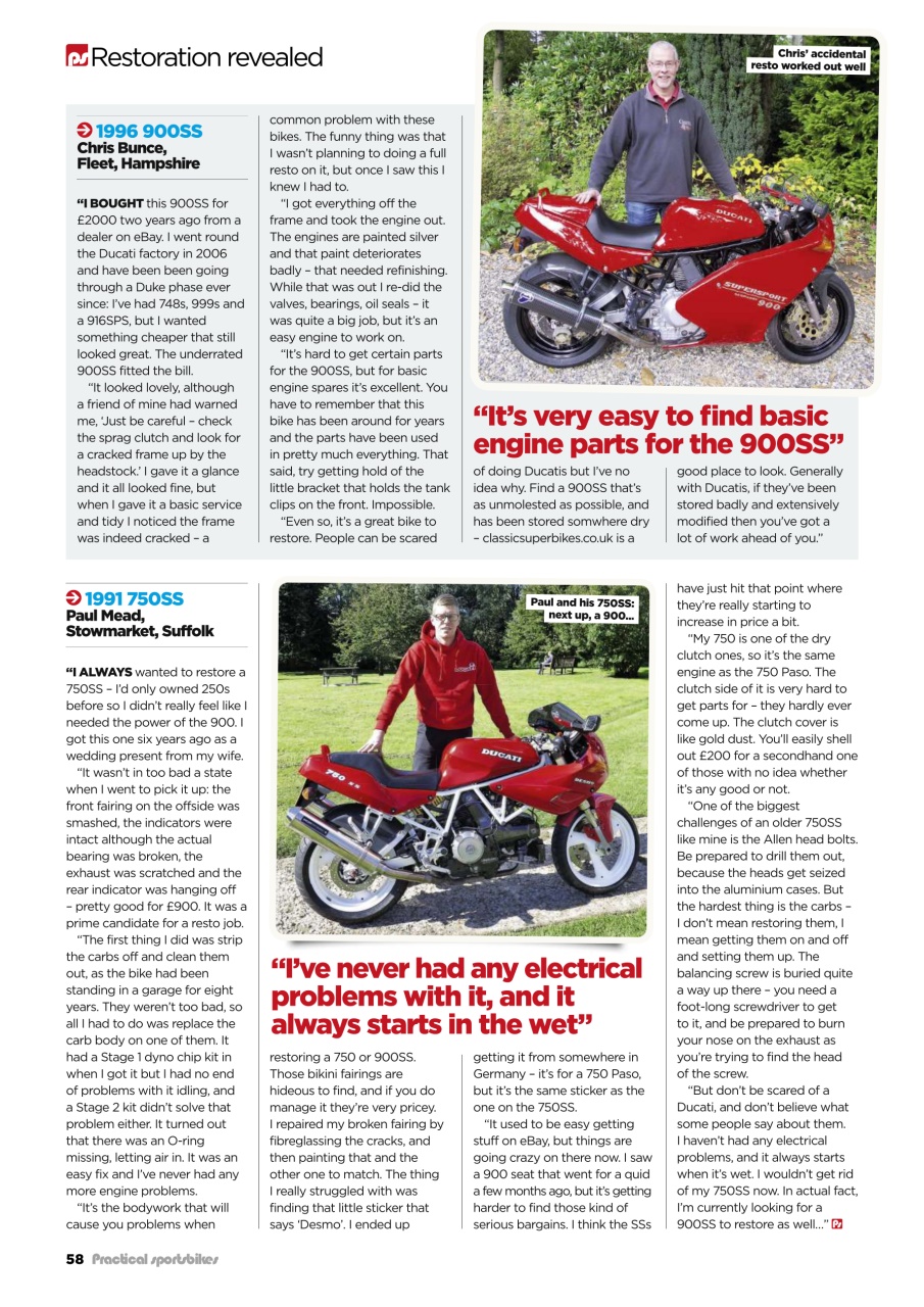 Practical Sportsbikes Preview Pages