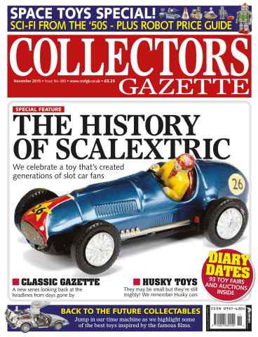 Collectors Gazette issue November 2015