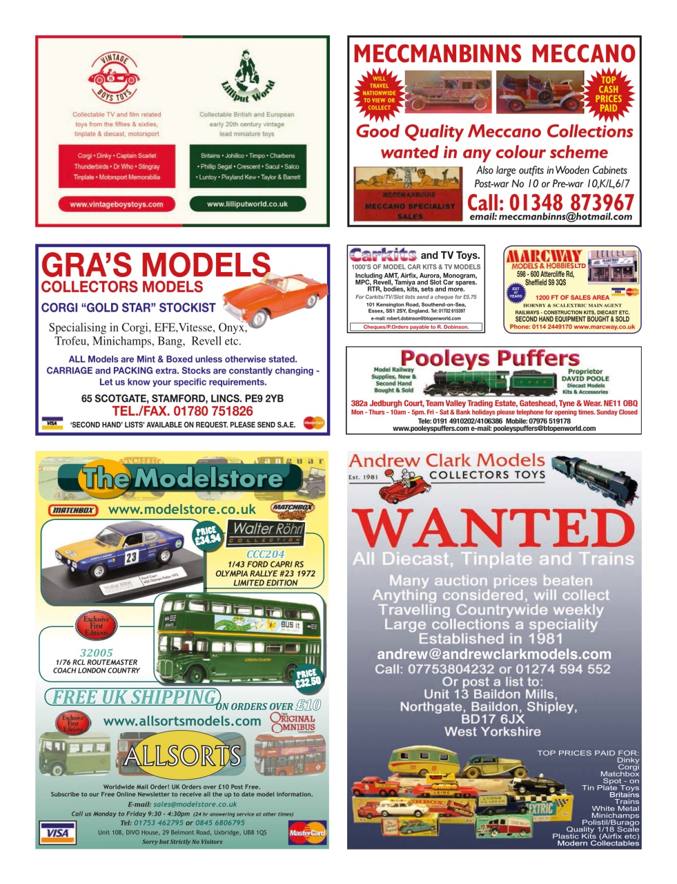 Collectors Gazette Preview Pages