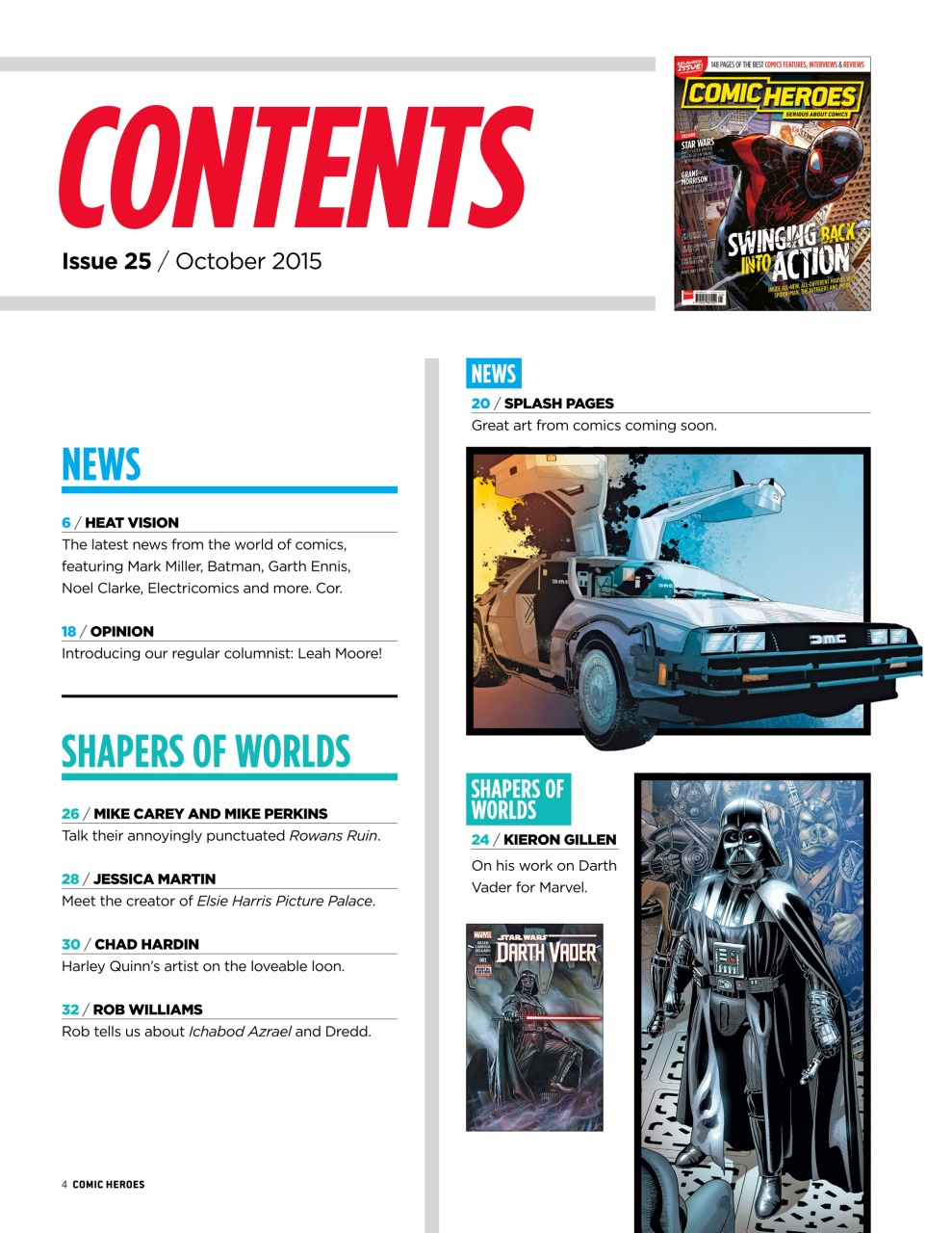 Comic Heroes Preview Pages