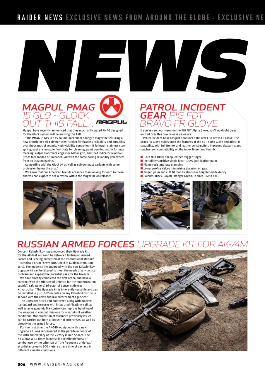 Raider Preview Pages