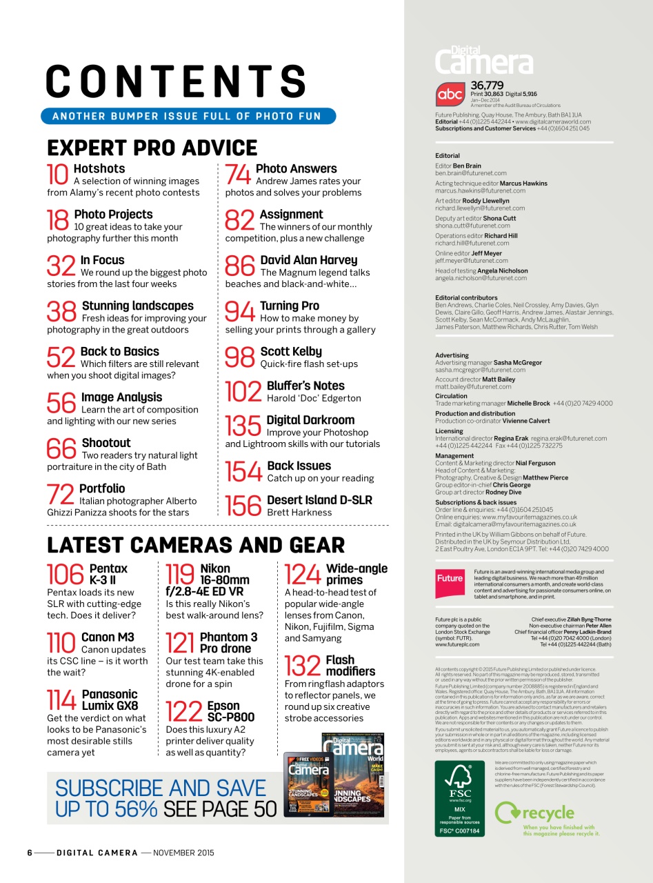 Digital Camera Magazine Preview Pages