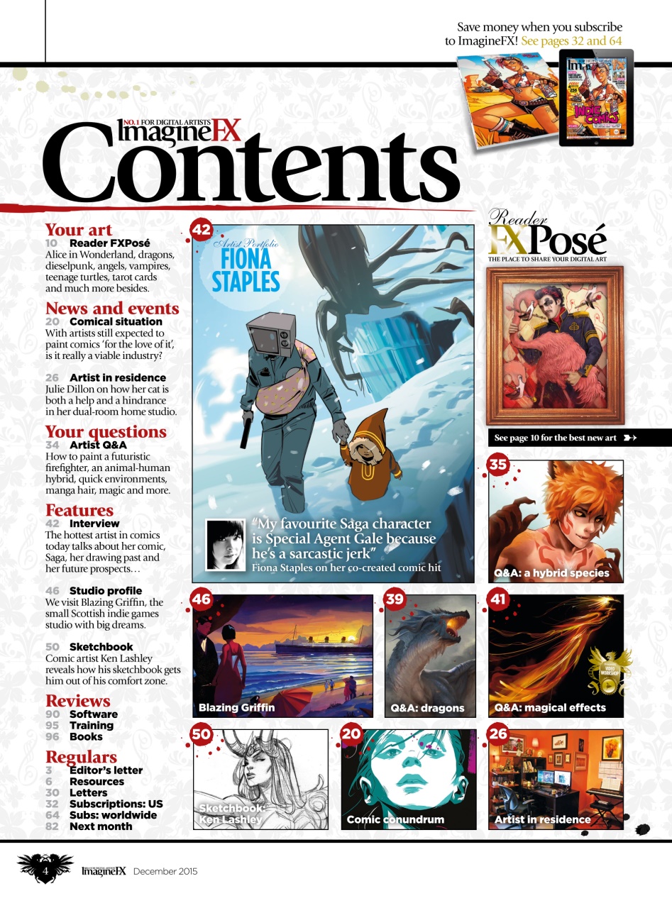 ImagineFX Preview Pages