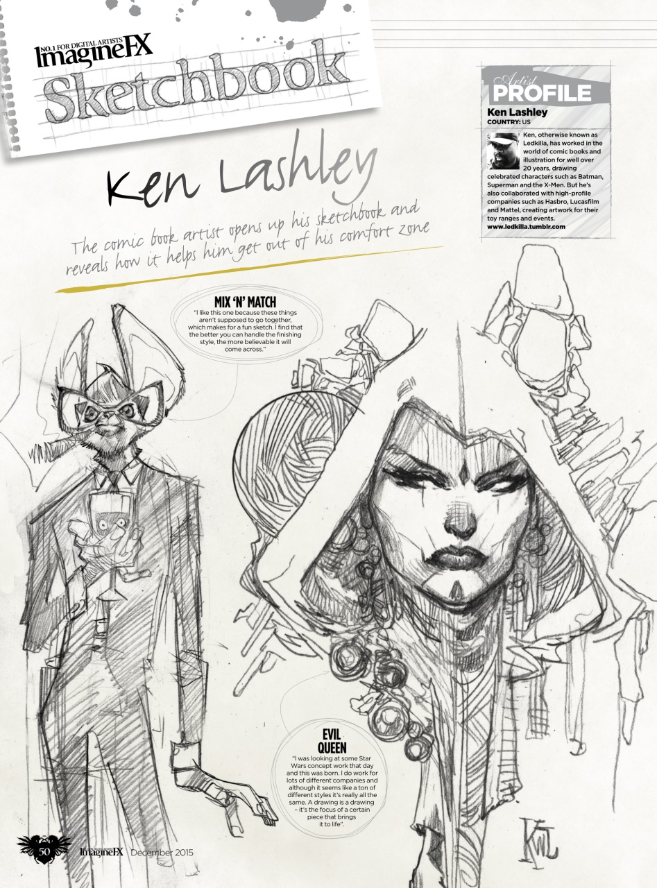 ImagineFX Preview Pages