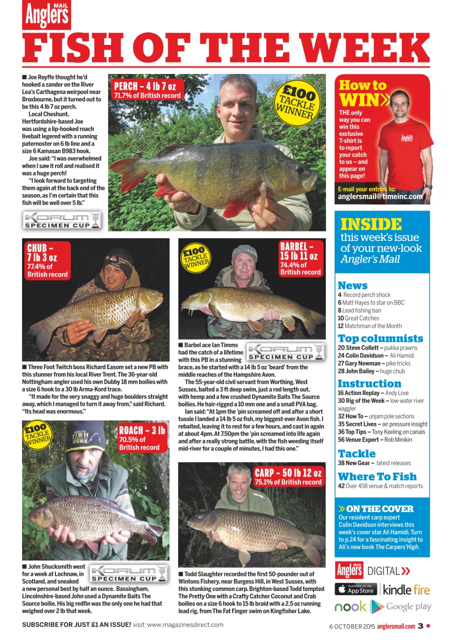 Anglers Mail Preview Pages