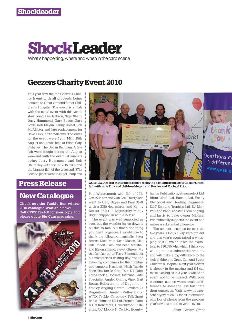 Big Carp Magazine Preview Pages