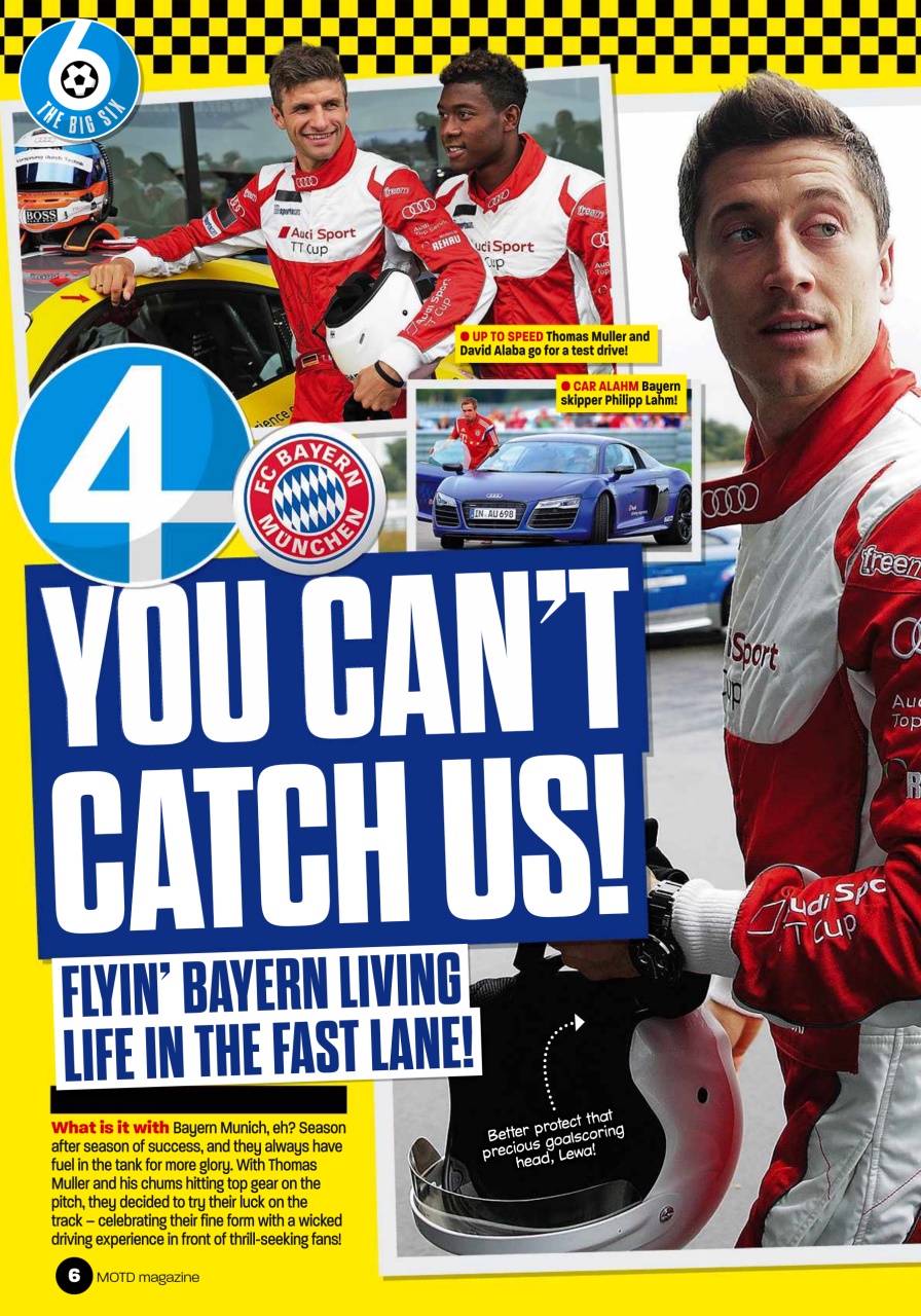 Match of the Day Preview Pages