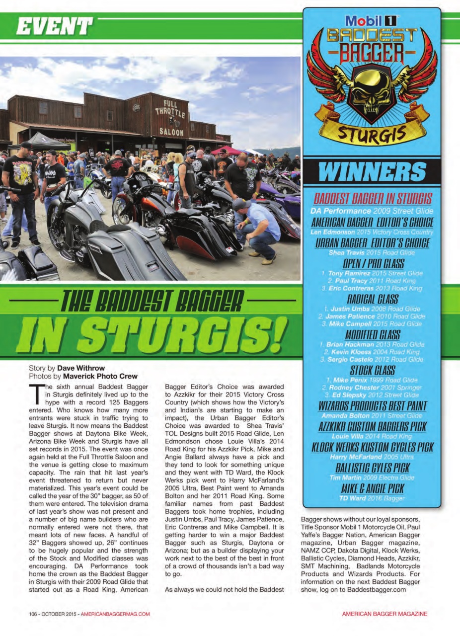 American Bagger Preview Pages