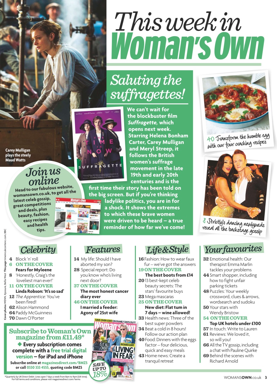 Woman's Own Preview Pages