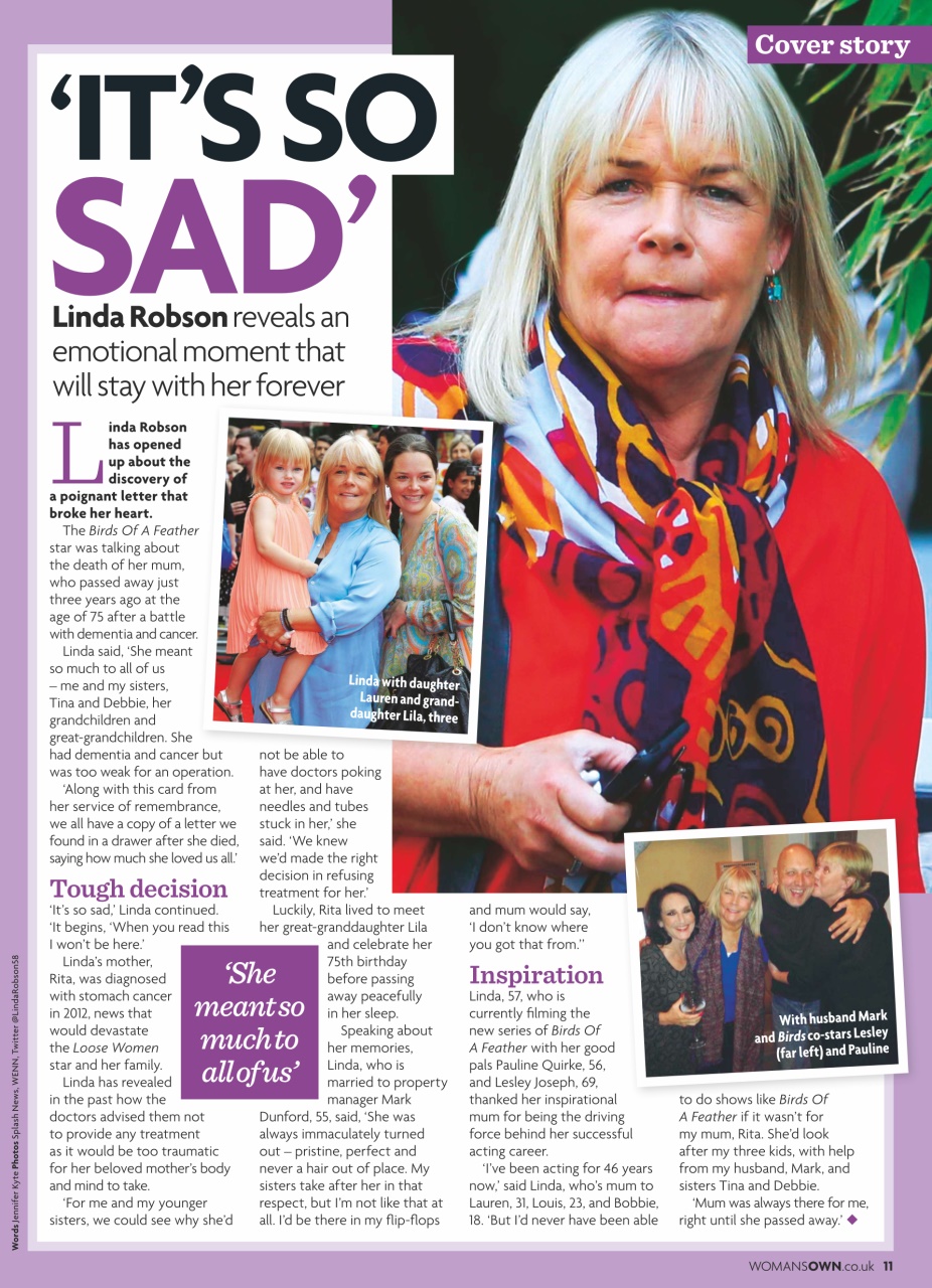 Woman's Own Preview Pages