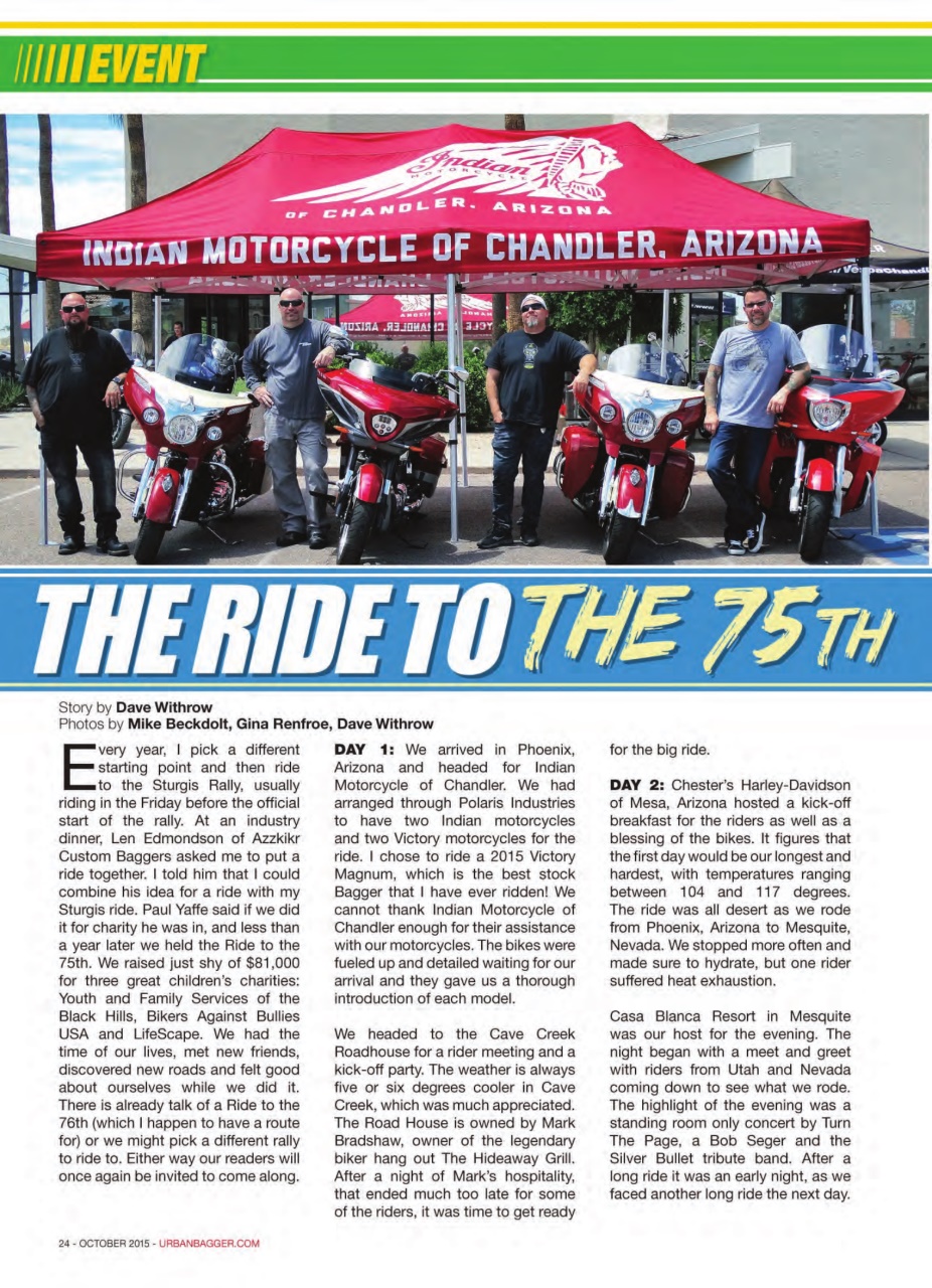 Urban Bagger Preview Pages