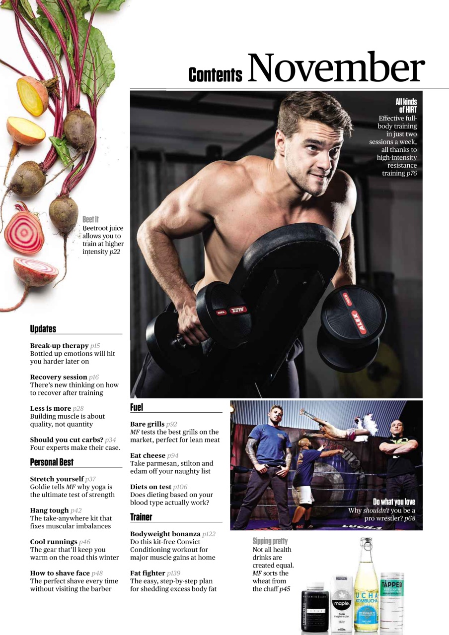 Men's Fitness Preview Pages