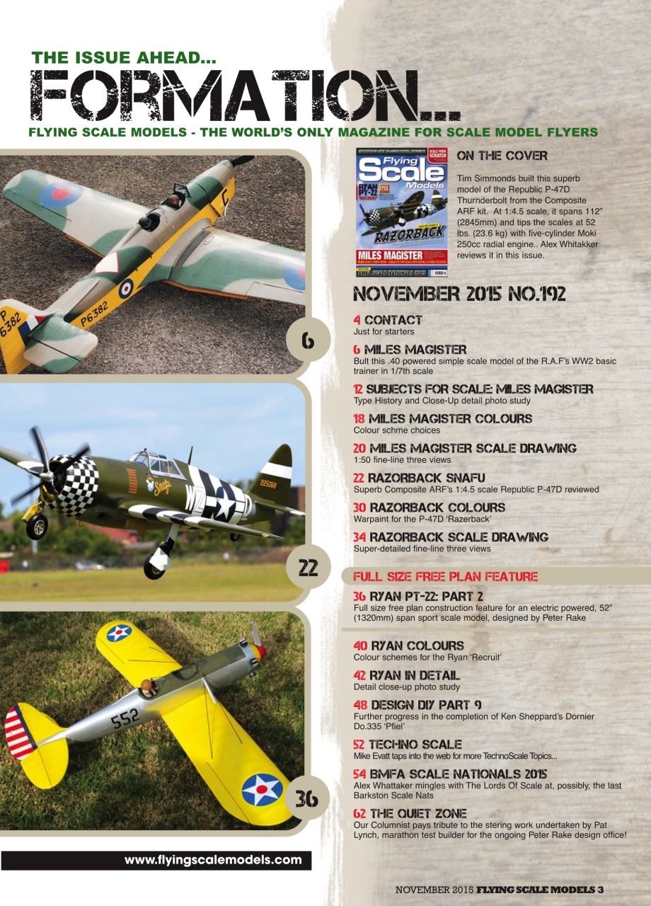 Radio Control Model Flyer Preview Pages