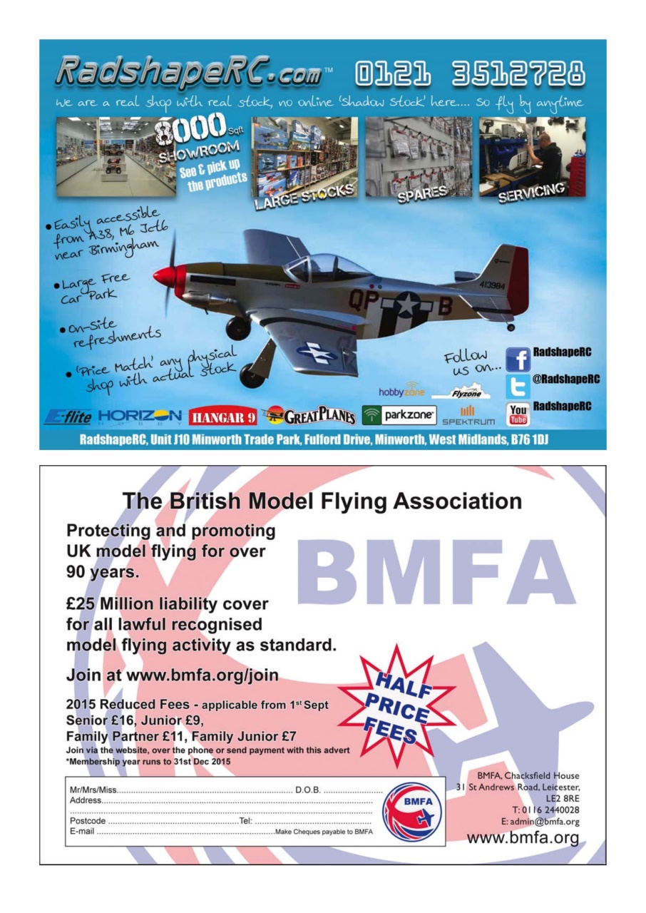 Radio Control Model Flyer Preview Pages