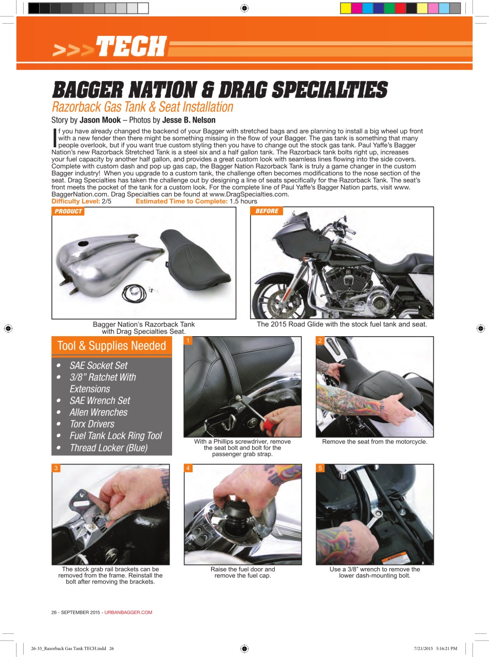 Urban Bagger Preview Pages
