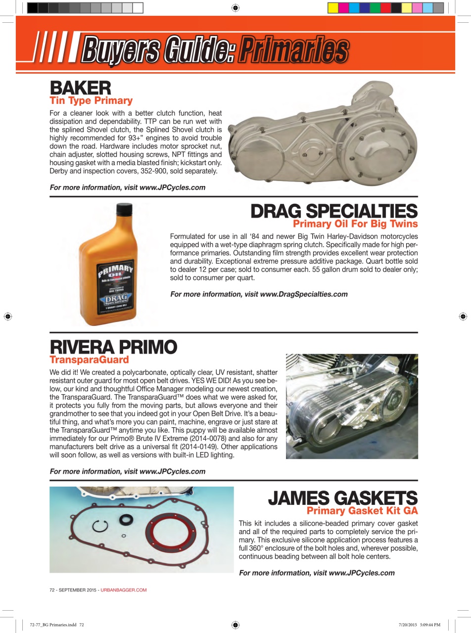 Urban Bagger Preview Pages