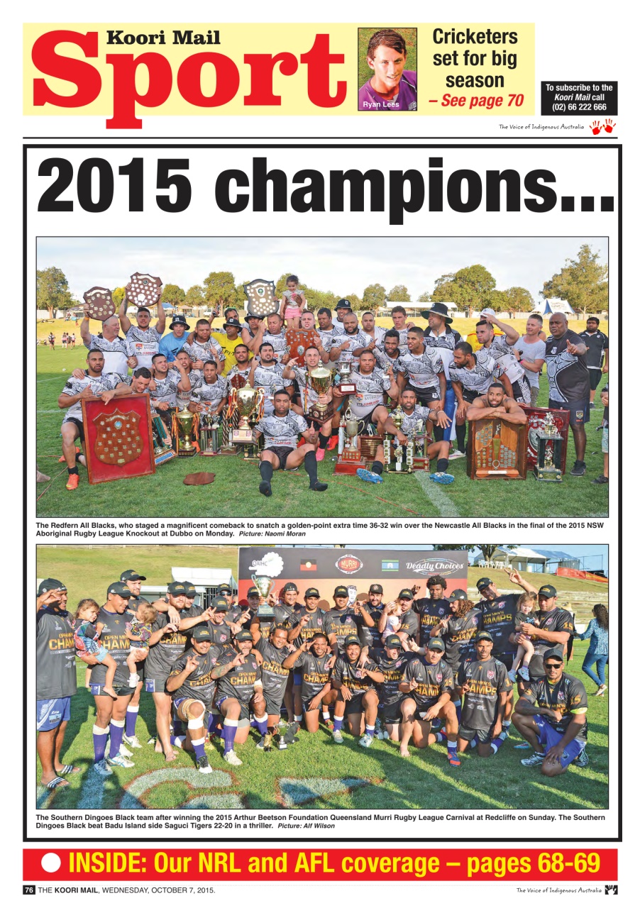 Koori Mail Preview Pages