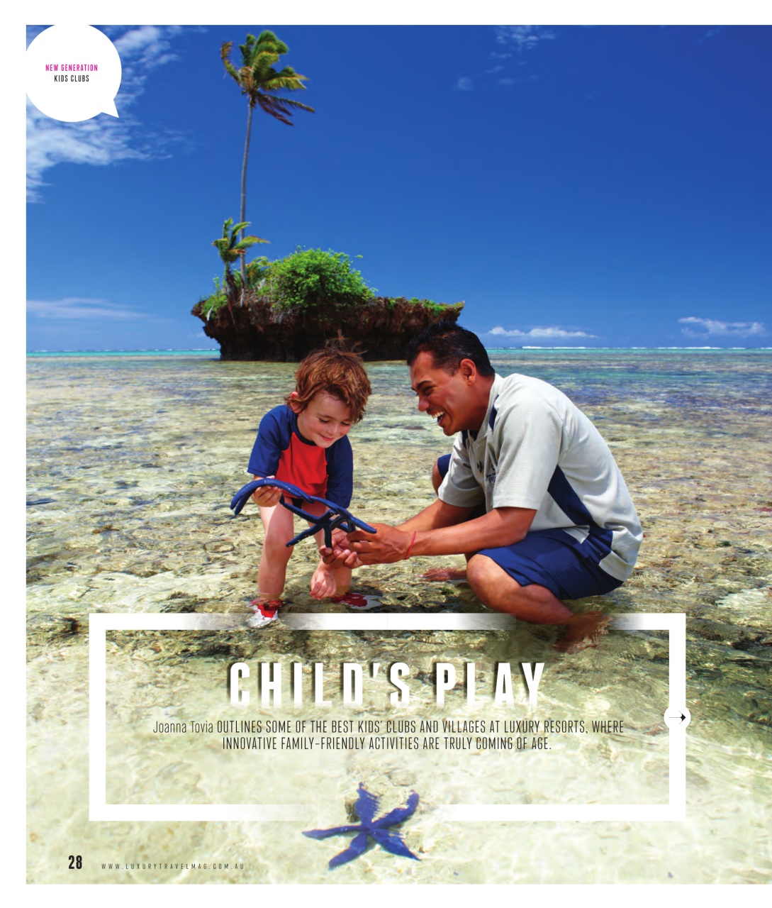 Luxury Travel Preview Pages