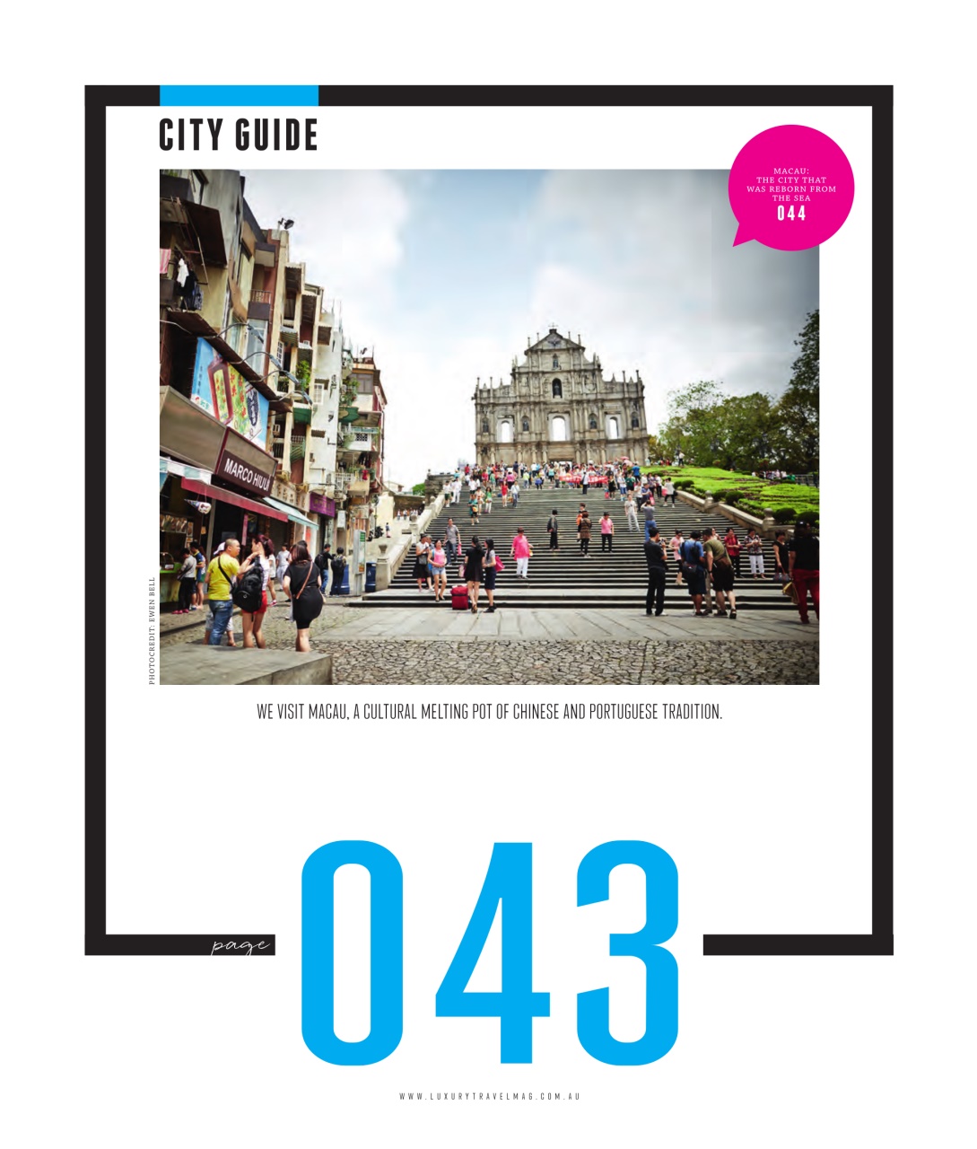 Luxury Travel Preview Pages