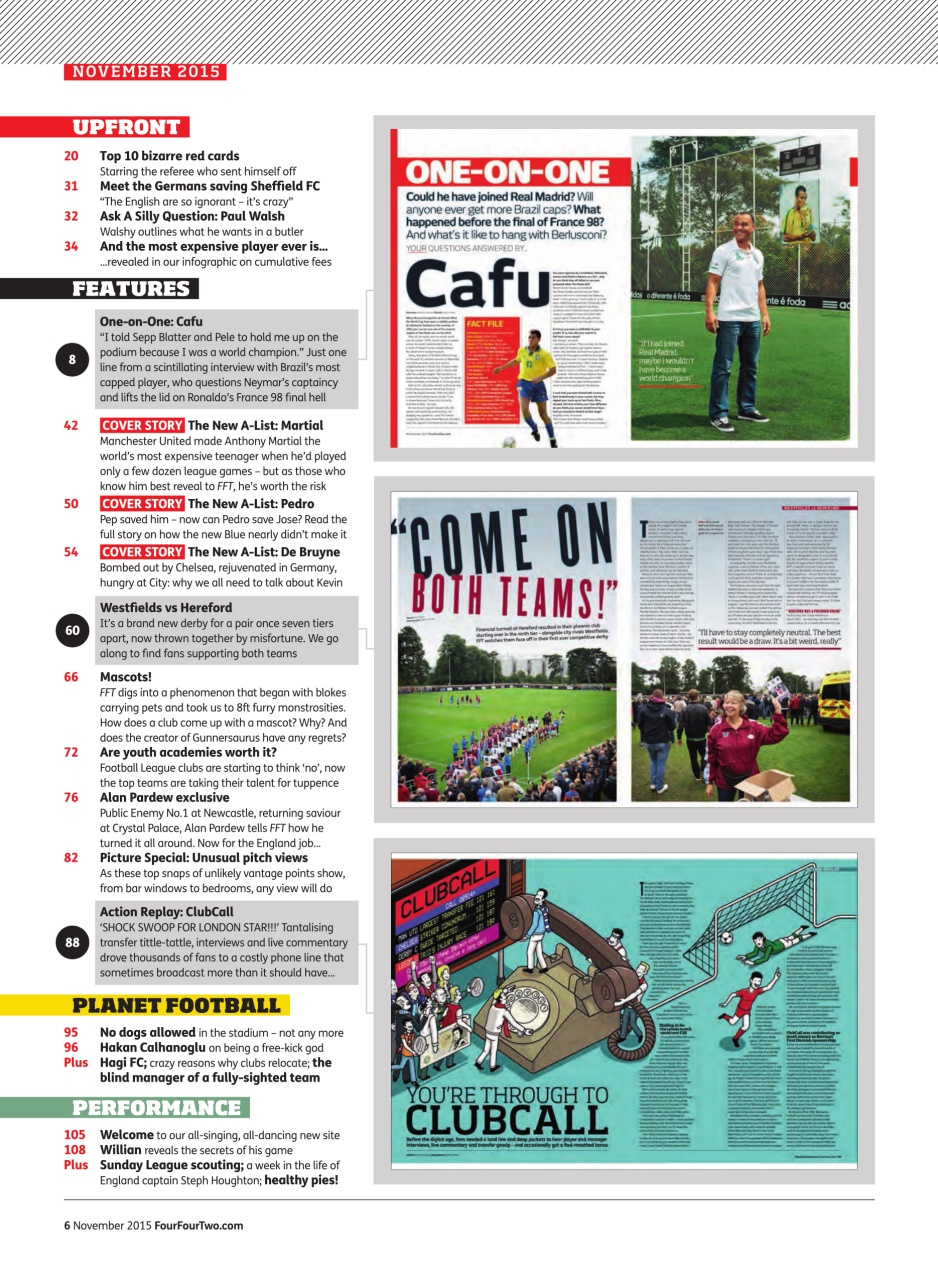 FourFourTwo Preview Pages