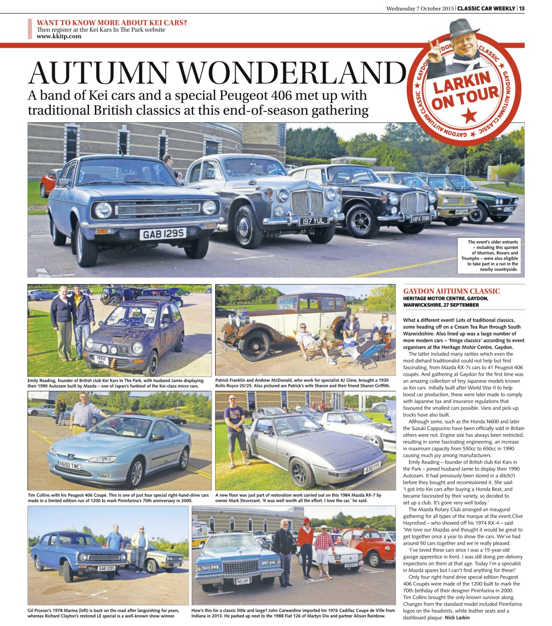 Classic Car Weekly Preview Pages