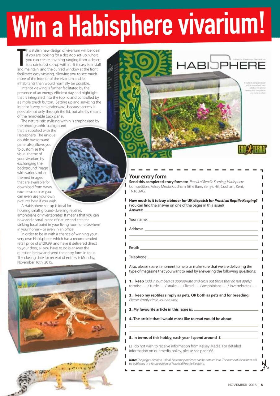 Practical Reptile Keeping Preview Pages
