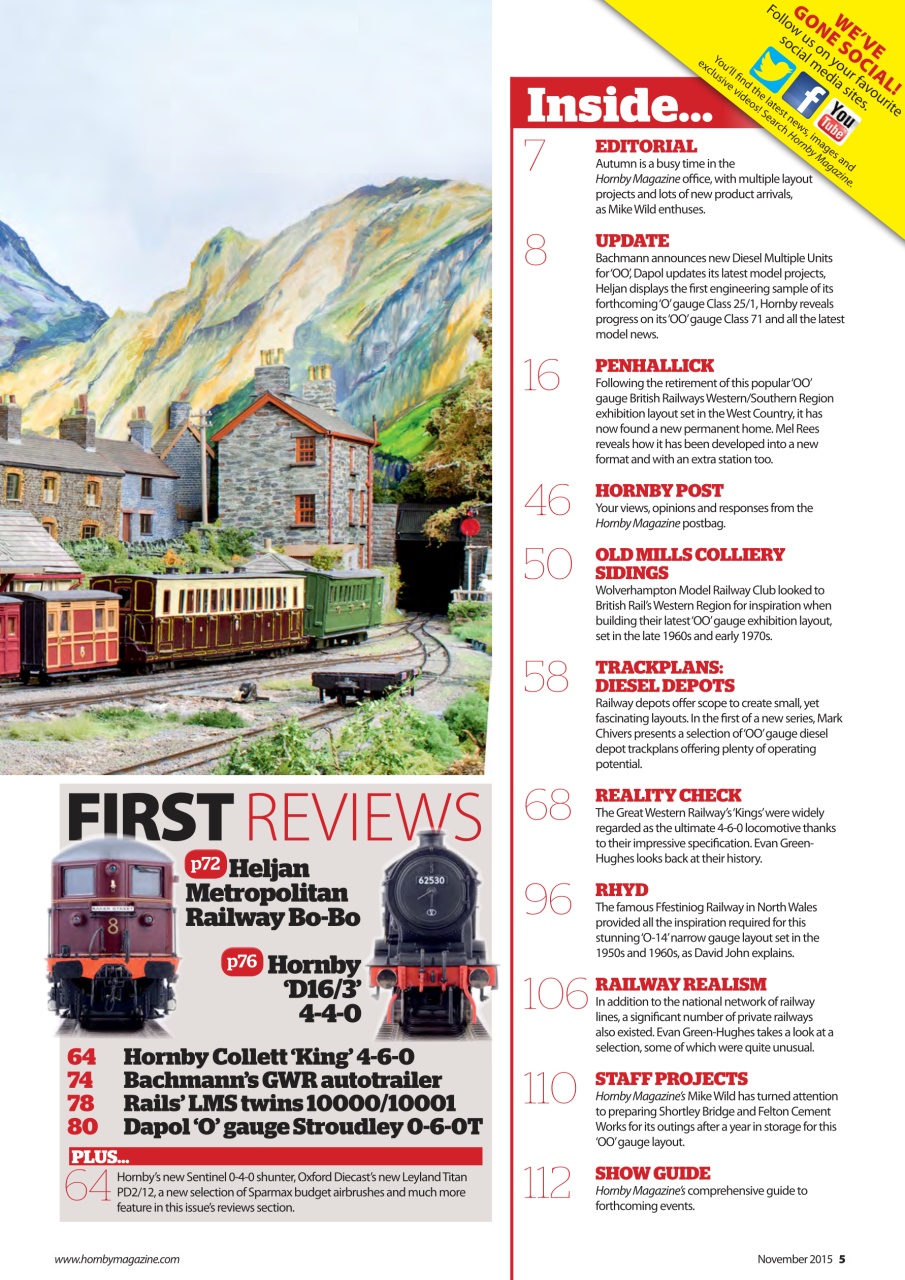 Hornby Magazine Preview Pages